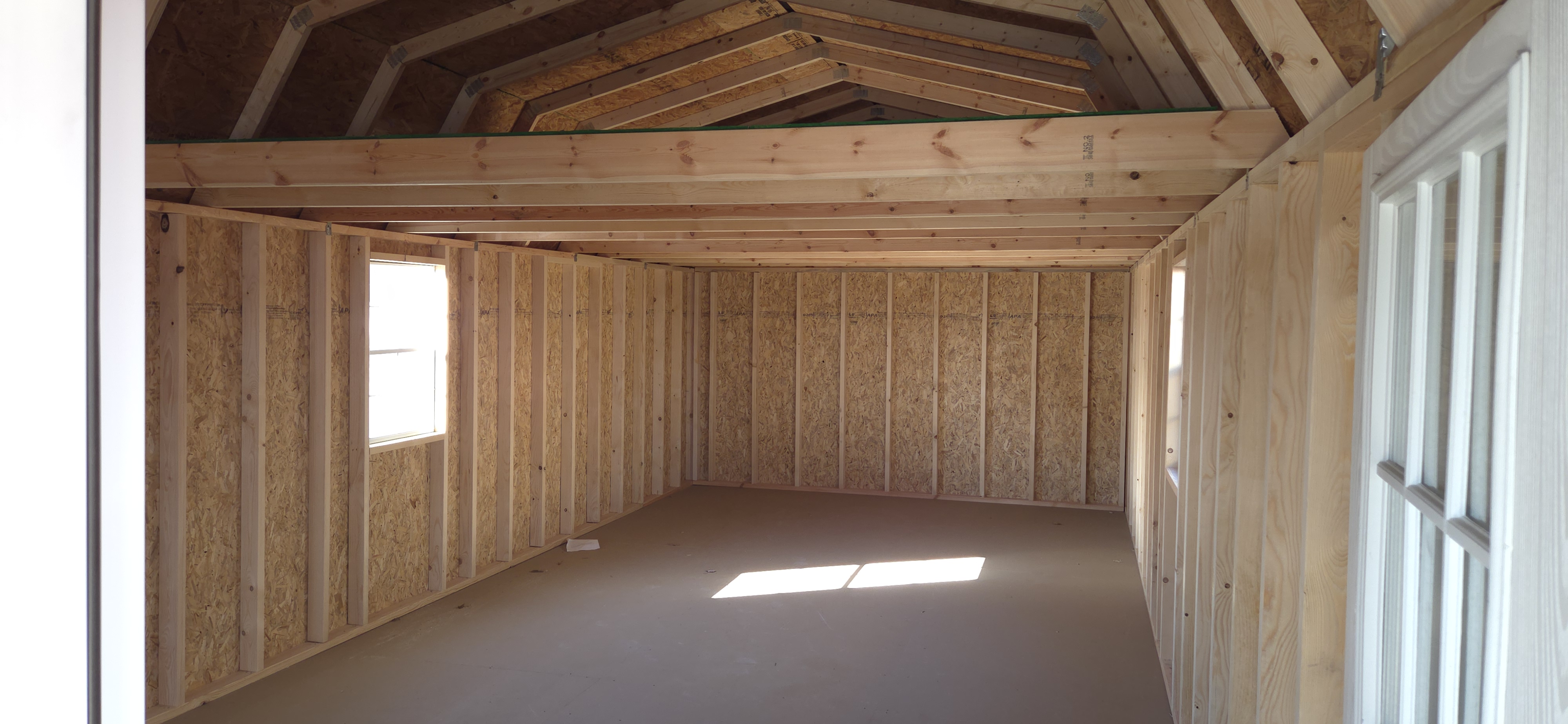 14 x 40 Deluxe Lofted Barn Cabin – 2