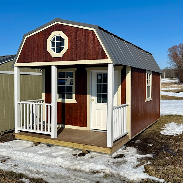 10 x 18 Lofted Barn Cabin – 1