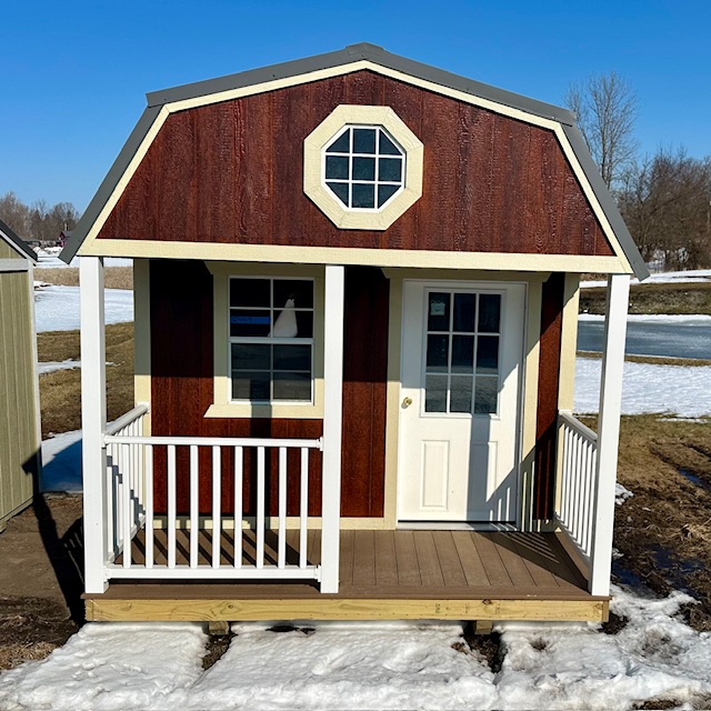 10 x 18 Lofted Barn Cabin – 6