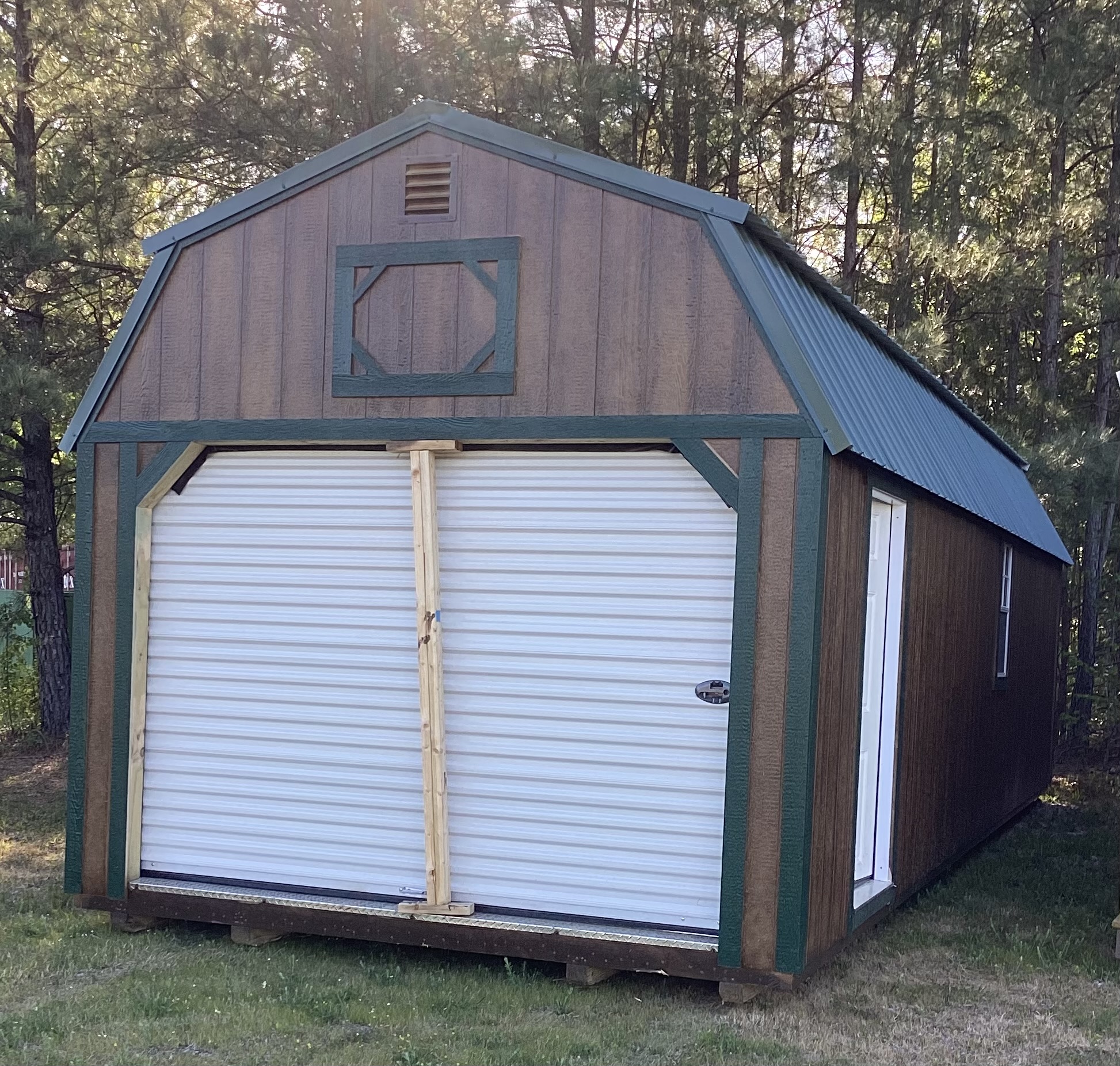 12 x 32 Lofted Garage – 1