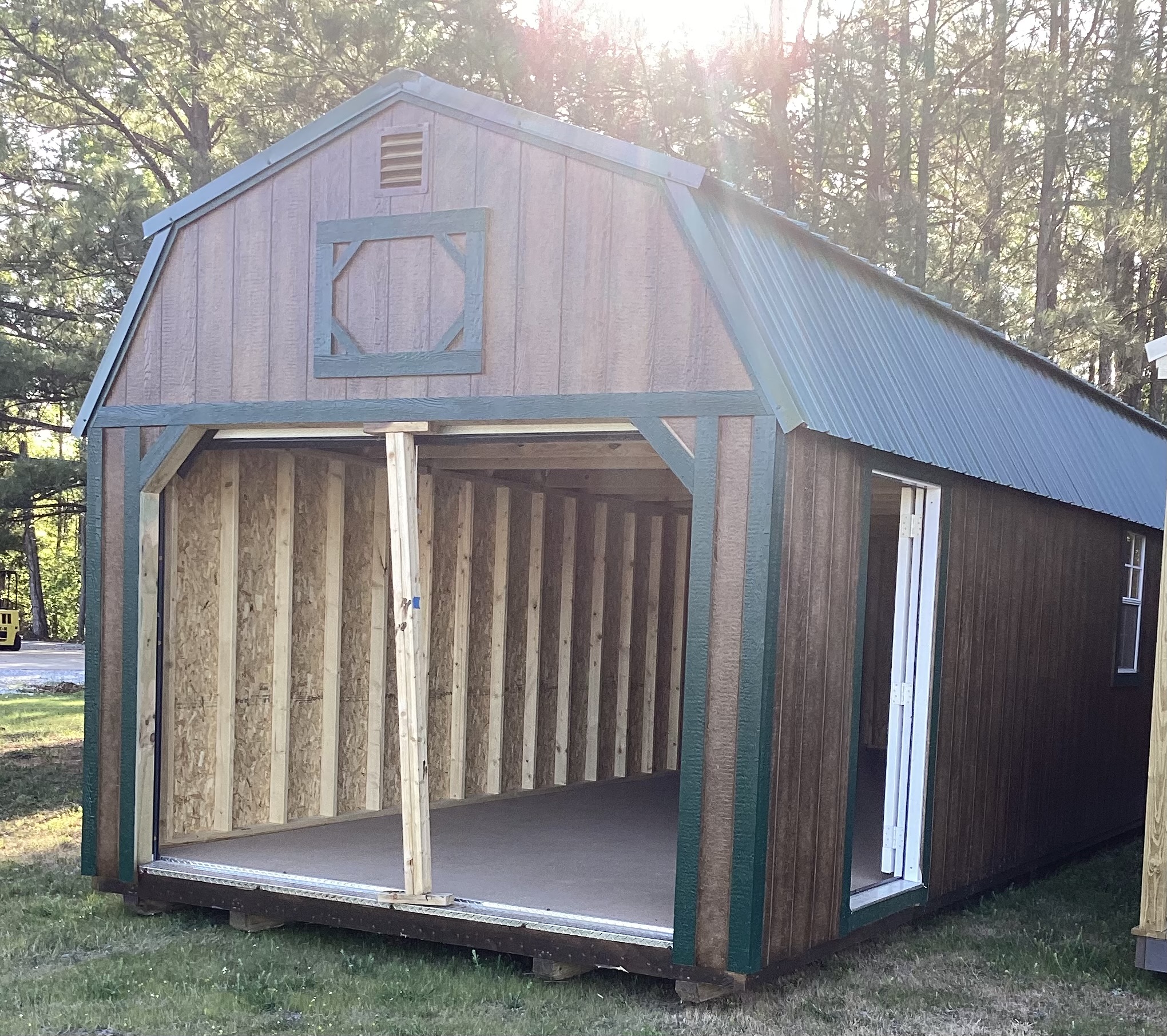 12 x 32 Lofted Garage – 3