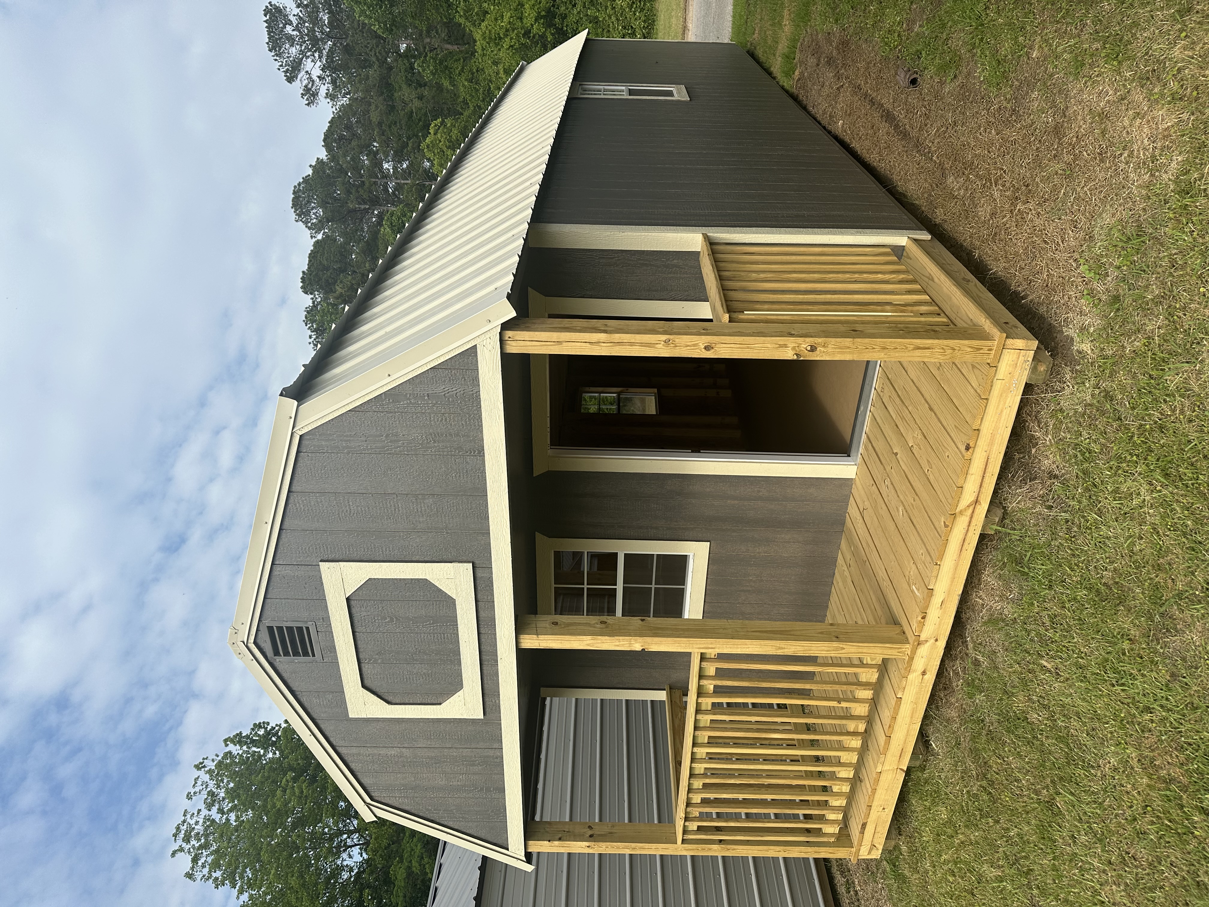12 x 32 Lofted Barn Cabin – 4