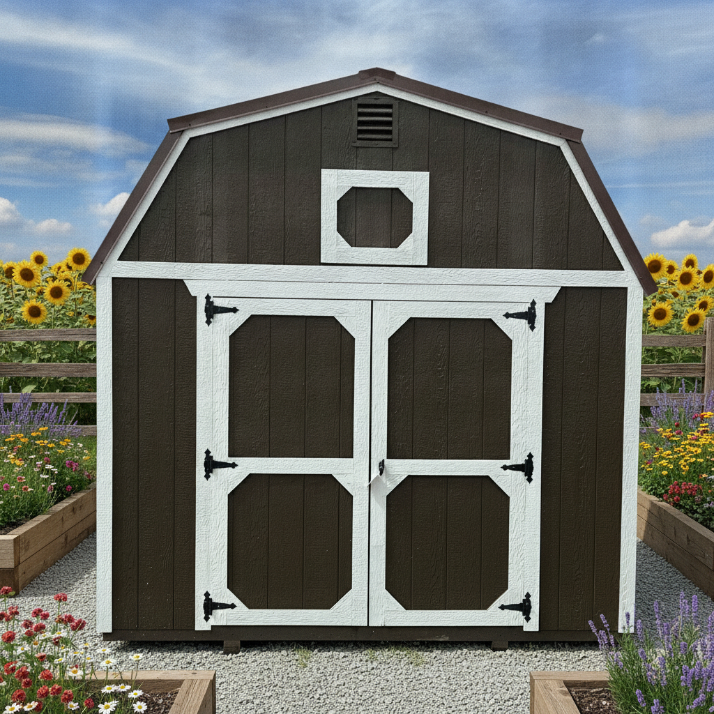 10 x 20 Lofted Barn – 1