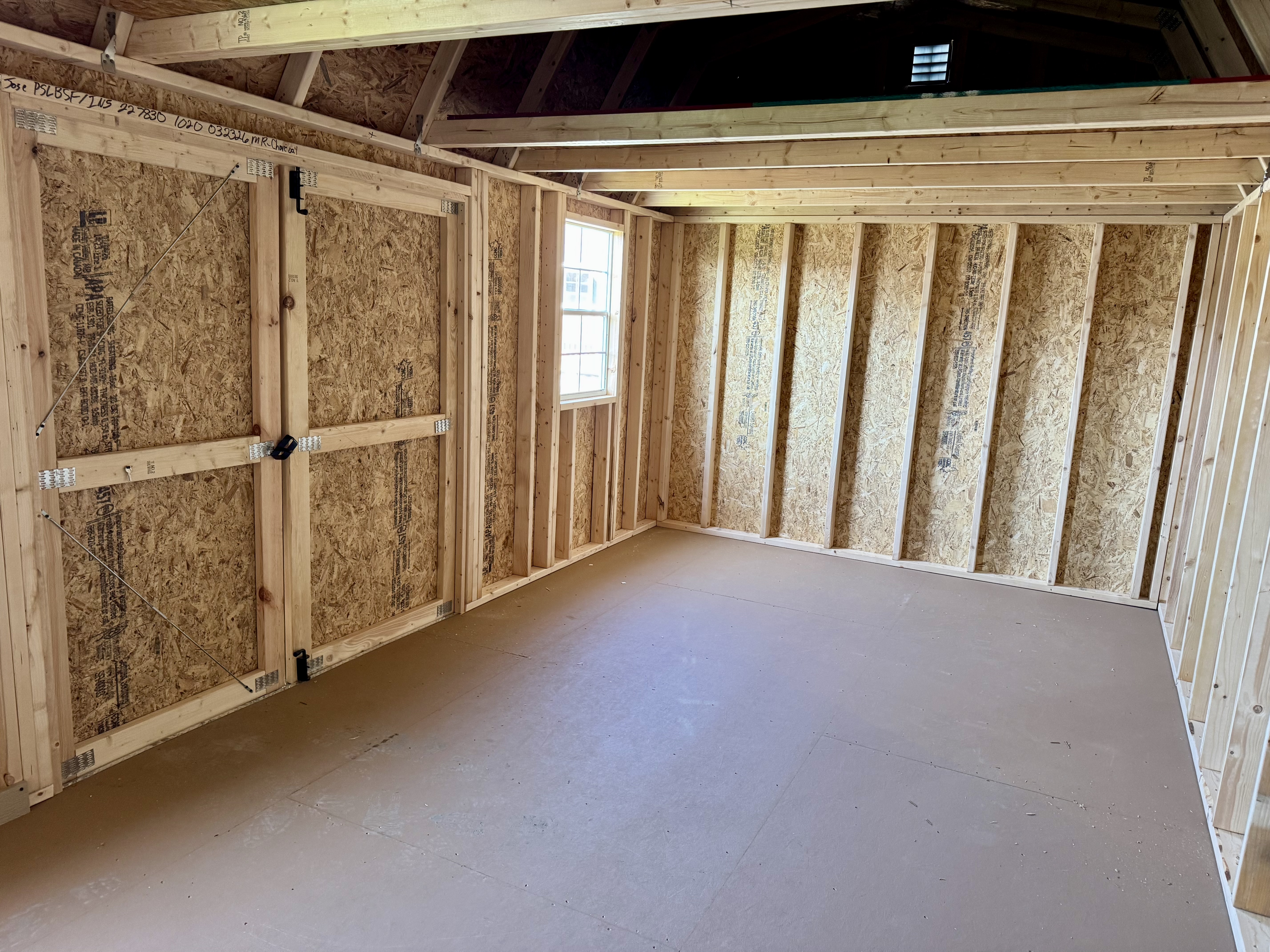 10 x 20 Side Lofted Barn – 3