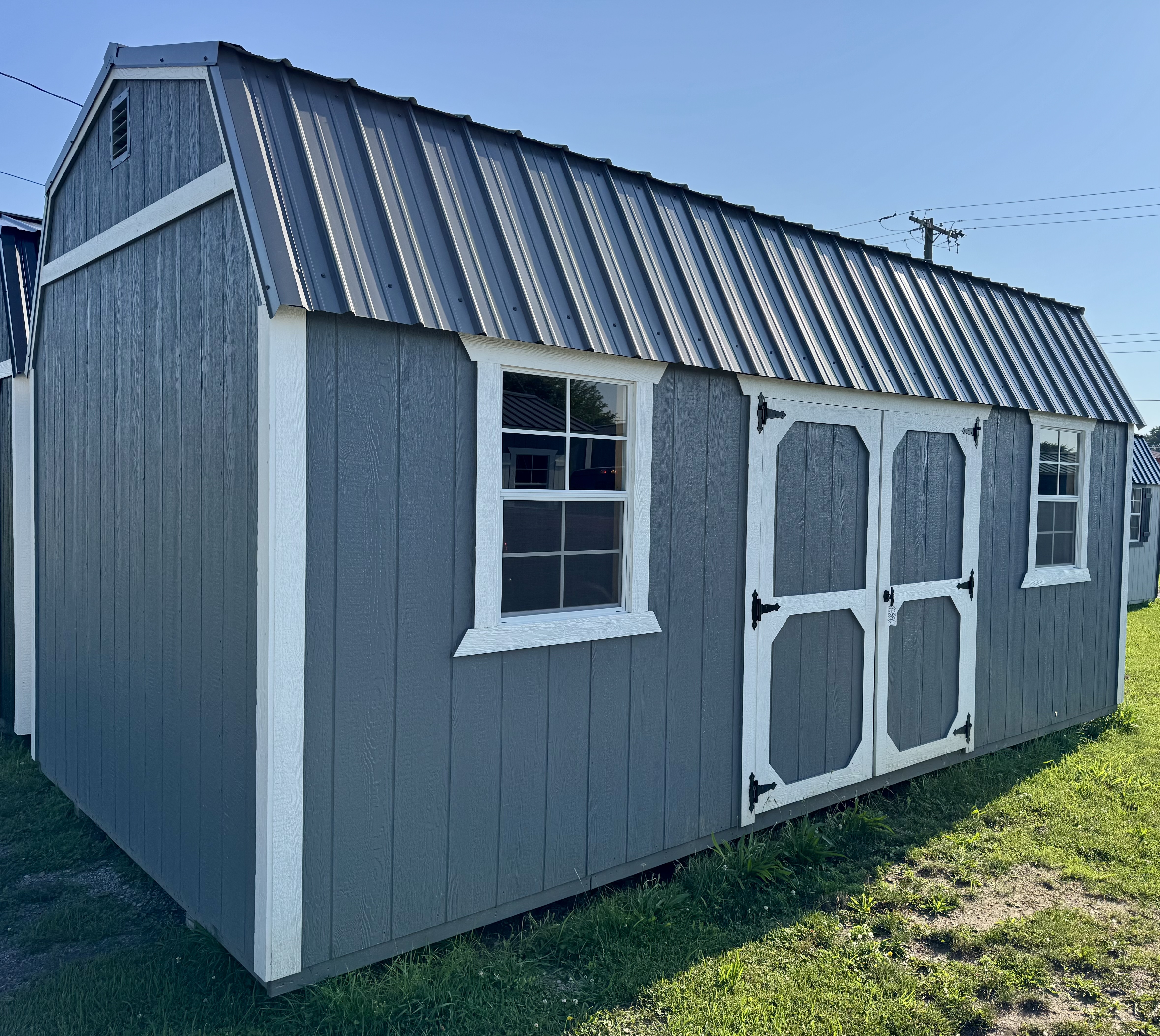 10 x 20 Side Lofted Barn – 2