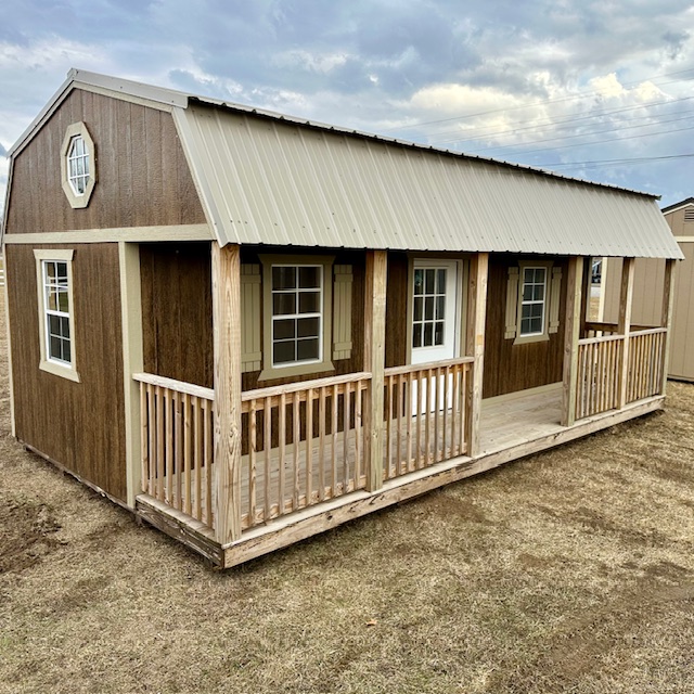 View details for 14 x 24 Lofted Pioneer Cabin