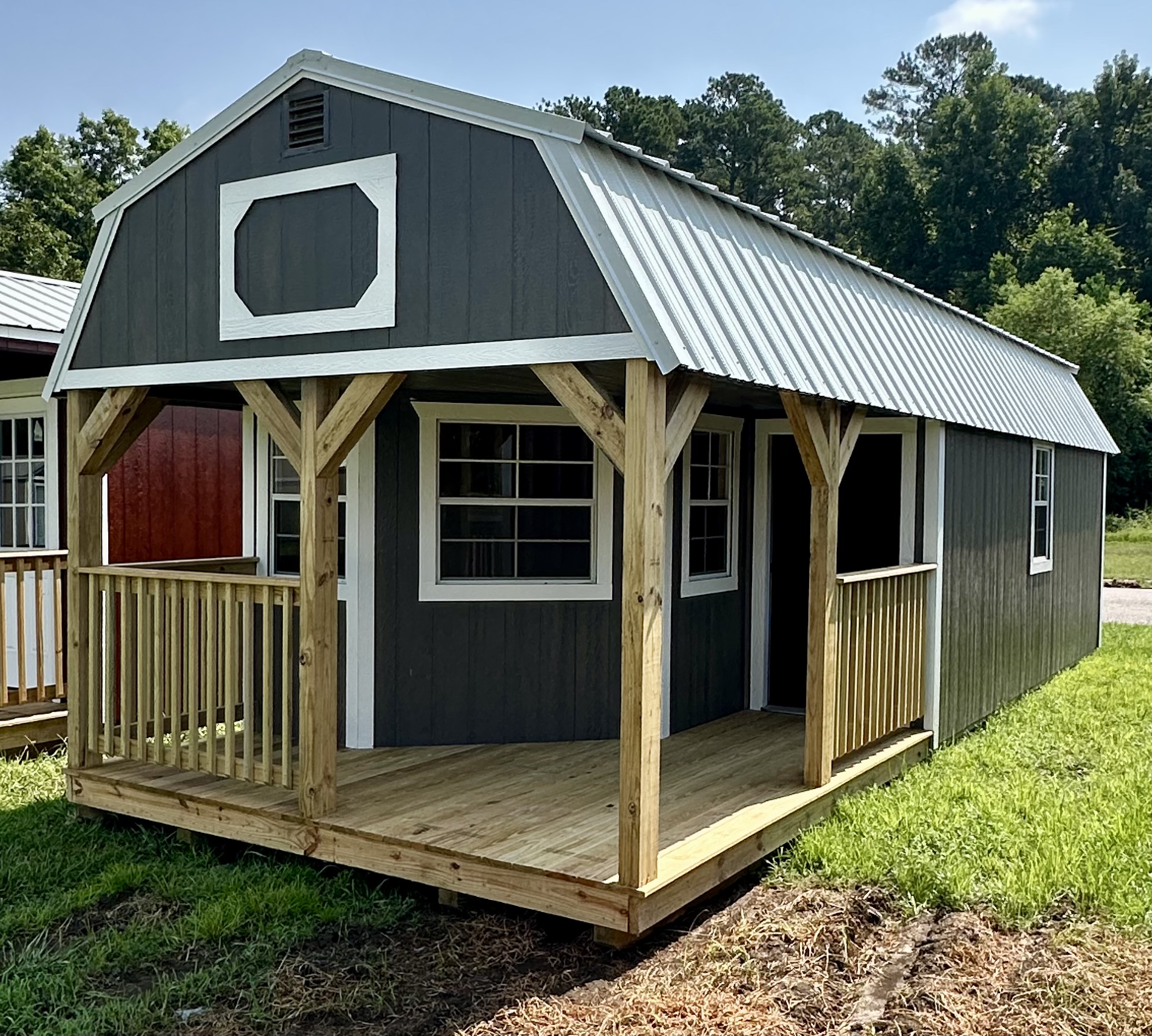 View details for 12 x 32 Deluxe Lofted Barn Cabin