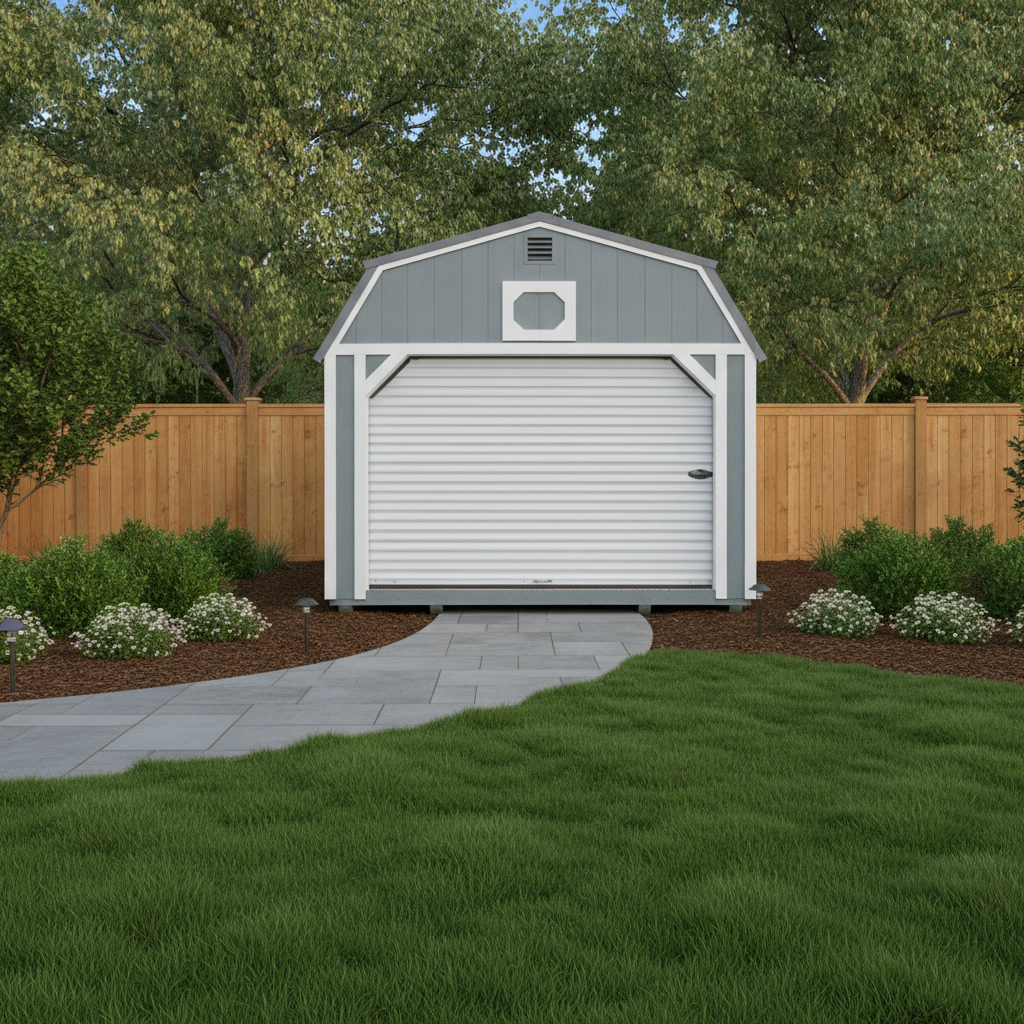 View details for 12 x 32 Lofted Garage