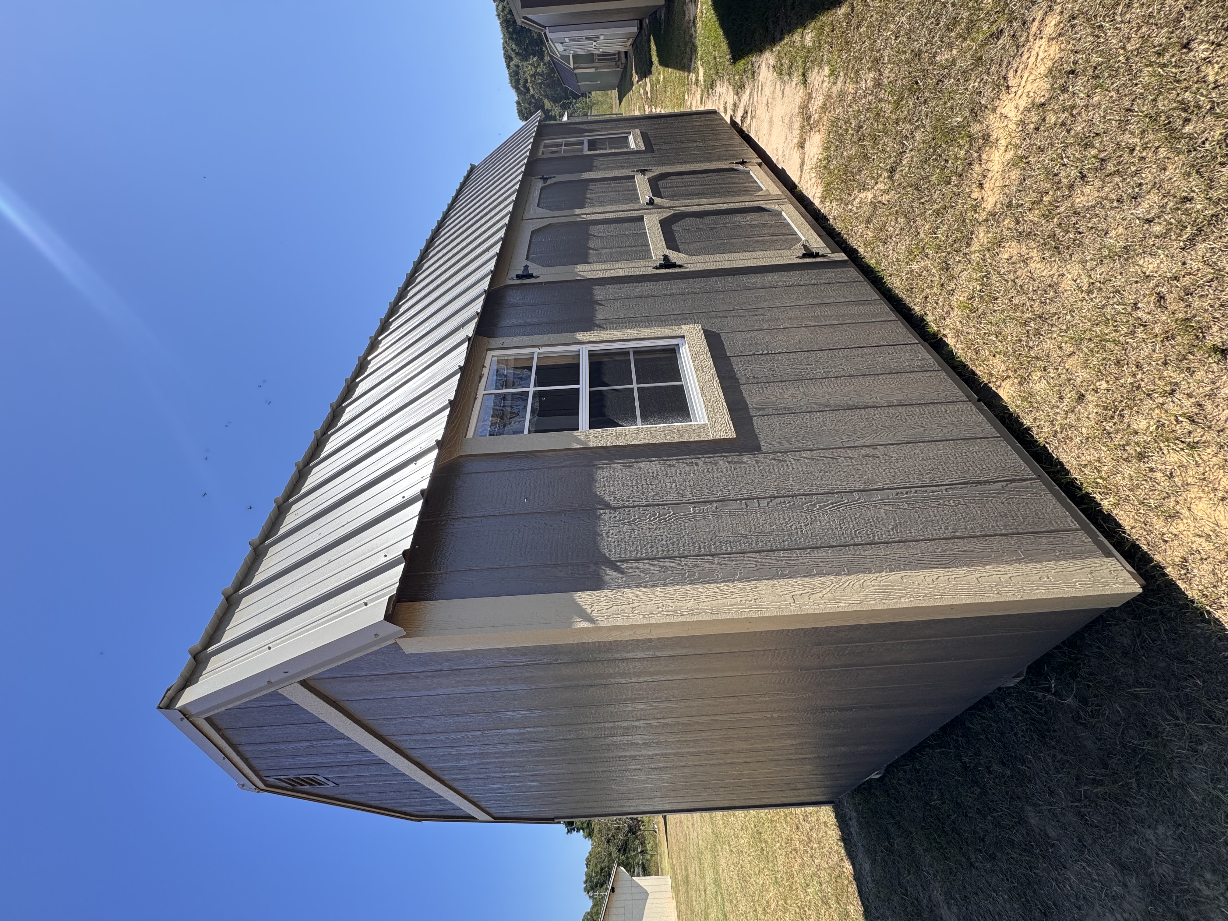 10 x 20 Side Lofted Barn – 1