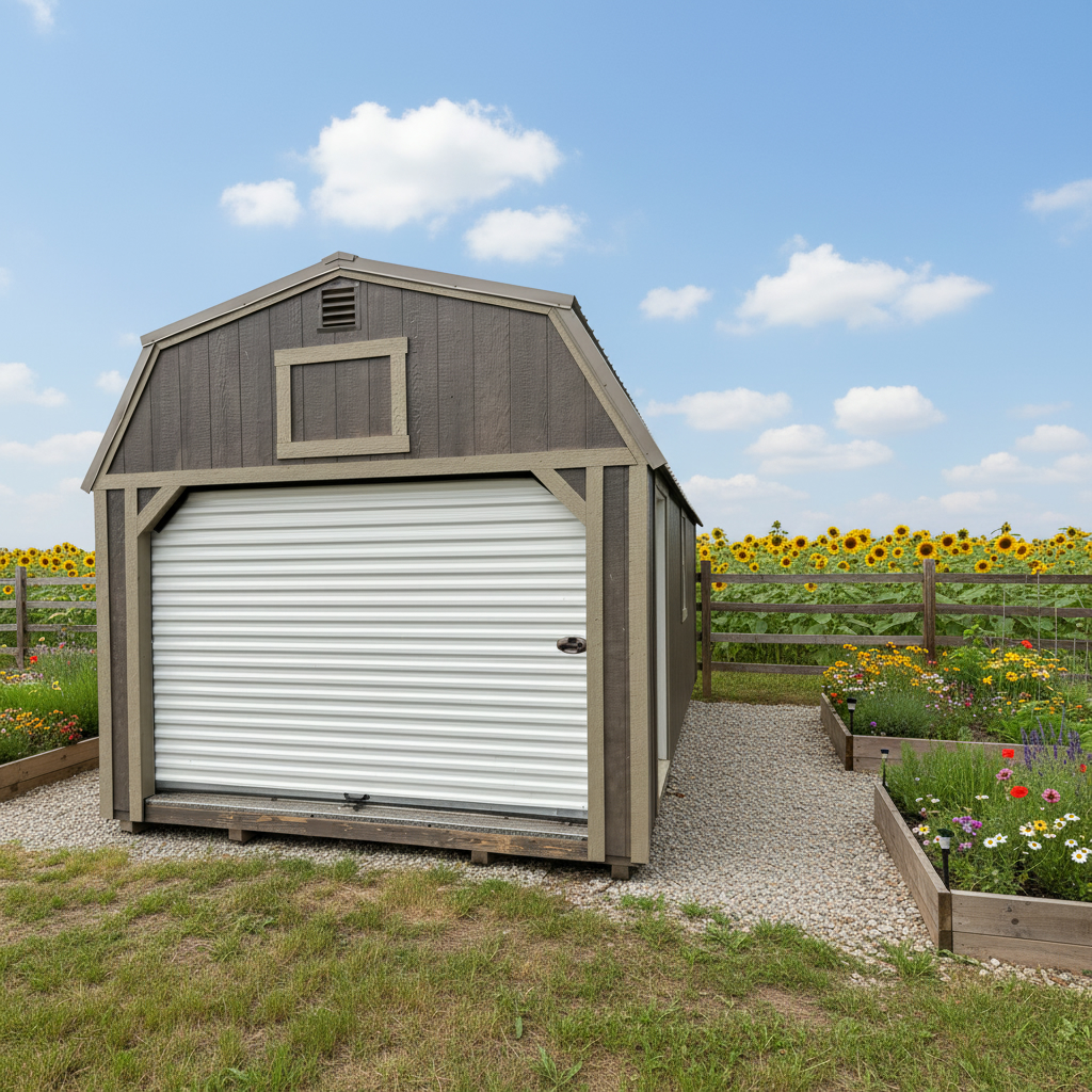 View details for 12 x 24 Lofted Garage