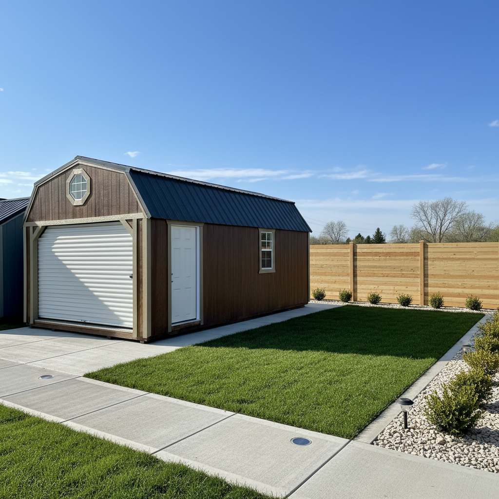 View details for 12 x 24 Lofted Garage