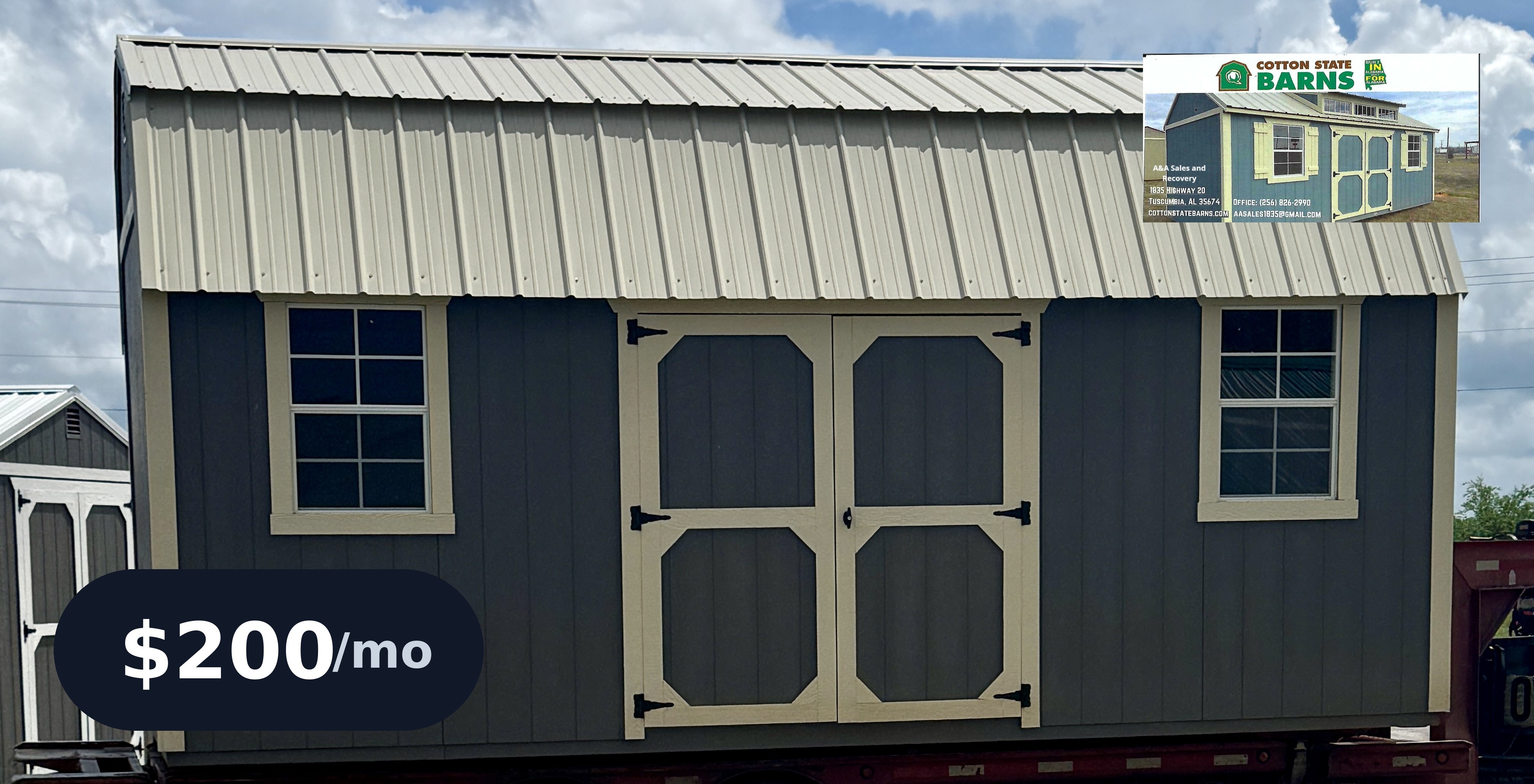 View details for 10 x 20 Side Lofted Barn