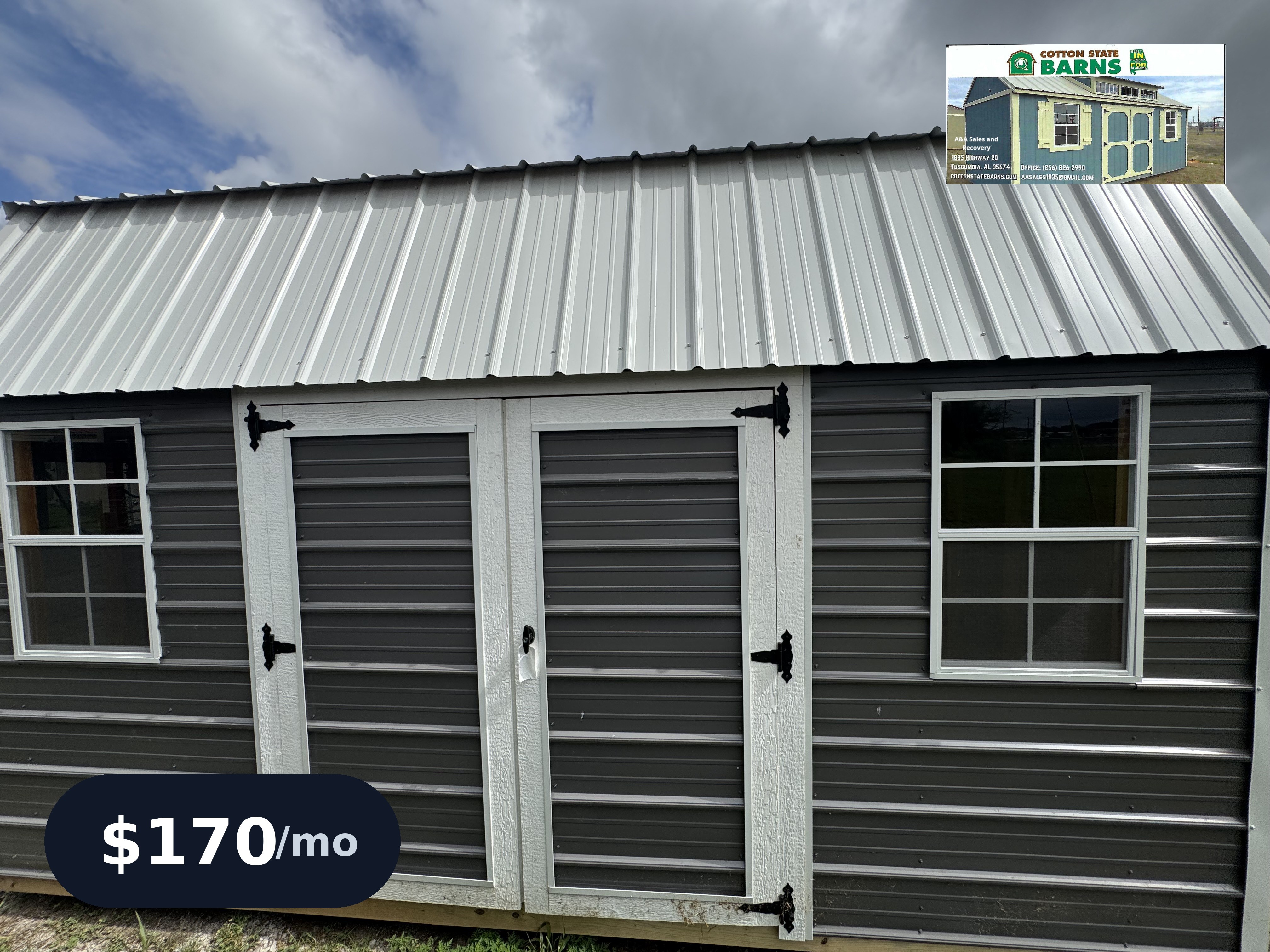 View details for 10 x 16 Side Lofted Barn